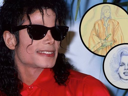 La millonaria subasta de dibujos de Michael Jackson que generó polémica