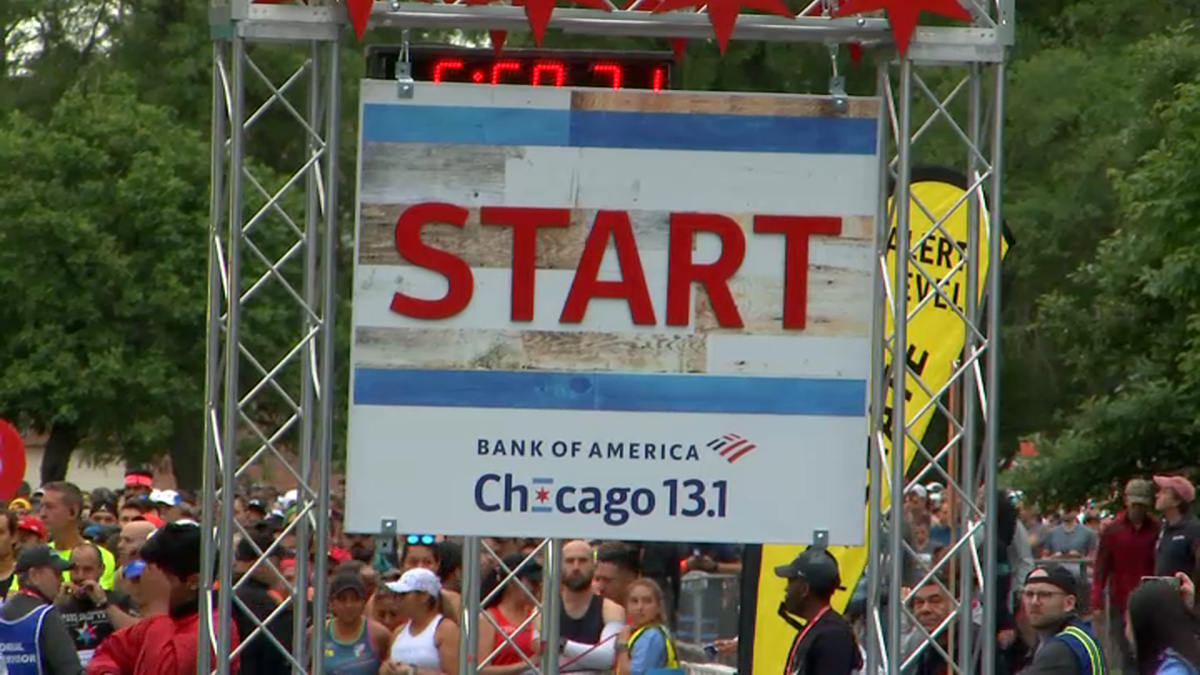 Street closures begin ahead of this weekend's Bank of America Chicago 13.1