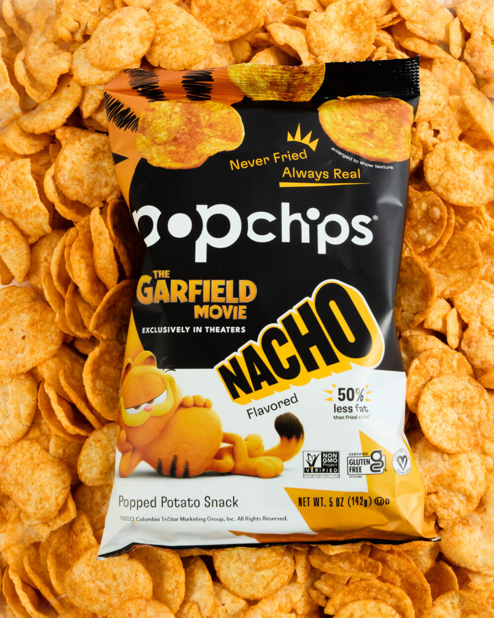 Our Home adds another snack brand, preps for Popchips' 'The Garfield Movie' debut