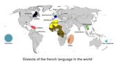 Varieties of French