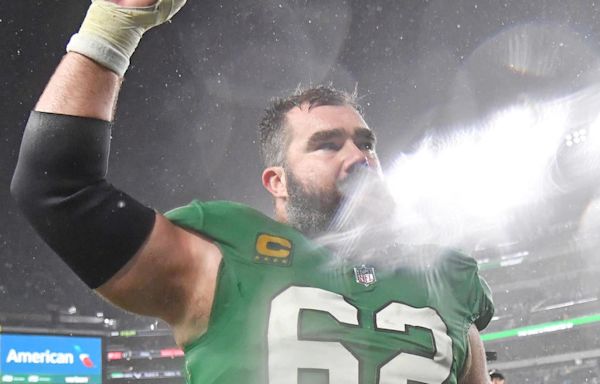 Jason Kelce explains why he still is at Eagles practice facility frequently post-retirement
