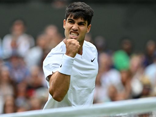 Carlos Alcaraz’s first step shows he’s ready for tennis immortality at Wimbledon