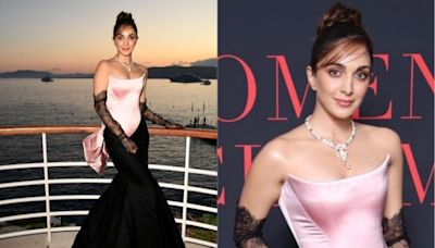 Kiara Advani Gives Indian Barbie Core in Pink And Black Gown With Magnificent Bow at Gala Dinner, PICS