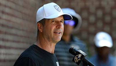 Ravens coach John Harbaugh reveals grand 'vision' for two-time MVP Lamar Jackson