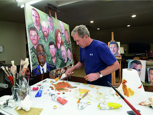 A Disney Resort Will Show George W. Bush’s Portraits of Veterans