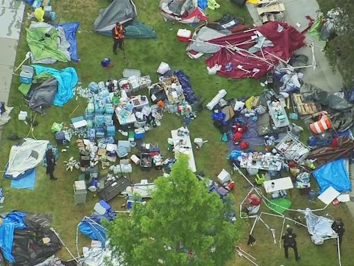 Anti-Israel encampment at Wayne State University is dismantled, police arrest at least 8 protesters