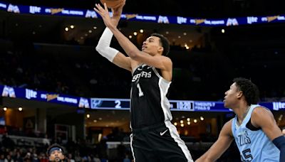 Spurs' Victor Wembanyama named NBA Rookie of the Year after a record-setting season