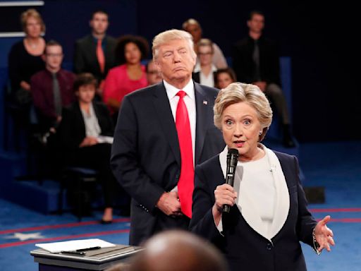 What the Trump-Clinton debates might tell us about Tuesday's match with Harris