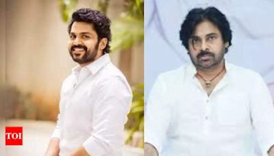 Pawan Kalyan reacts to Karthi's apology note regarding Tirupati laddu controversy: 'I understand the situation was unintentional' | Telugu Movie News - Times of India