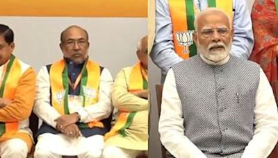 PM Modi meets Manipur CM Biren Singh for first time since ethnic violence began in state