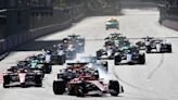 F1 Azerbaijan GP LIVE: Race result after huge late crash between Sainz and Perez