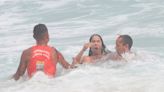 Mulher Melão se afoga na praia da Barra e é resgatada por salva-vidas | Celebridades | O Dia