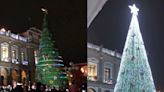 El árbol navideño de Córdoba, Veracruz, causó tantas burlas y pena que tuvieron que cambiarlo