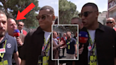 Martin Brundle involved in awkward moment with Kylian Mbappe ahead of Monaco Grand Prix
