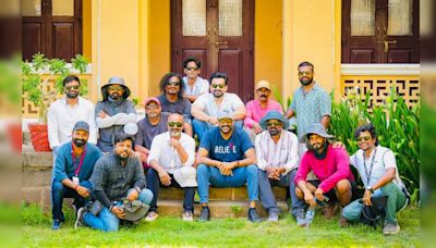 Murali Gopy Shares Picture With L2:Empuraan Crew From Gujarat Schedule