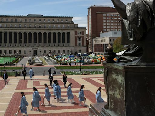 For some Columbia students, protest encampment is living history lesson