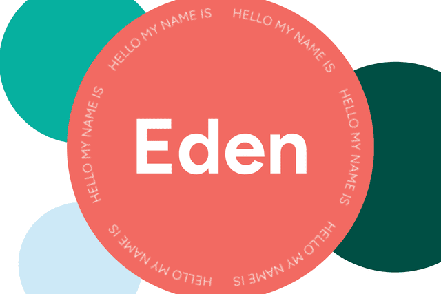 Eden Name Meaning