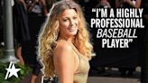 Blake Lively Jokes She’s a Baseball Pro After Name Mix-up with Pitcher Ben Lively | Access