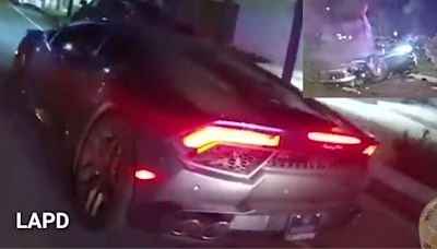 Elliott Dugan: Man accused of stealing Lamborghini, leading Los Angeles police chase dies after crash