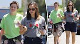 Jennifer Garner and Seraphina Affleck, 15, keep it casual on shopping trip in LA