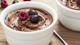 Make chocolate mousse with 4 ingredients - no cream or sugar