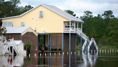 Scenes from Hurricane Francine: Floods, damage & downed trees from Louisiana to South MS