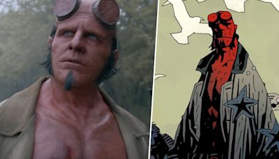 Hellboy creator Mike Mignola has "mixed feelings" about some of the other Hellboy movies, but thinks the new R-rated version is "amazing"