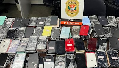 Só 40% dos celulares recuperados pela polícia de SP, após roubo, voltam ao proprietário