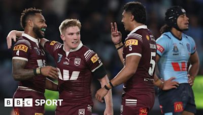 State of Origin 2024: Queensland 38-10 New South Wales - Hamiso Tabuai-Fidow scores hat-trick