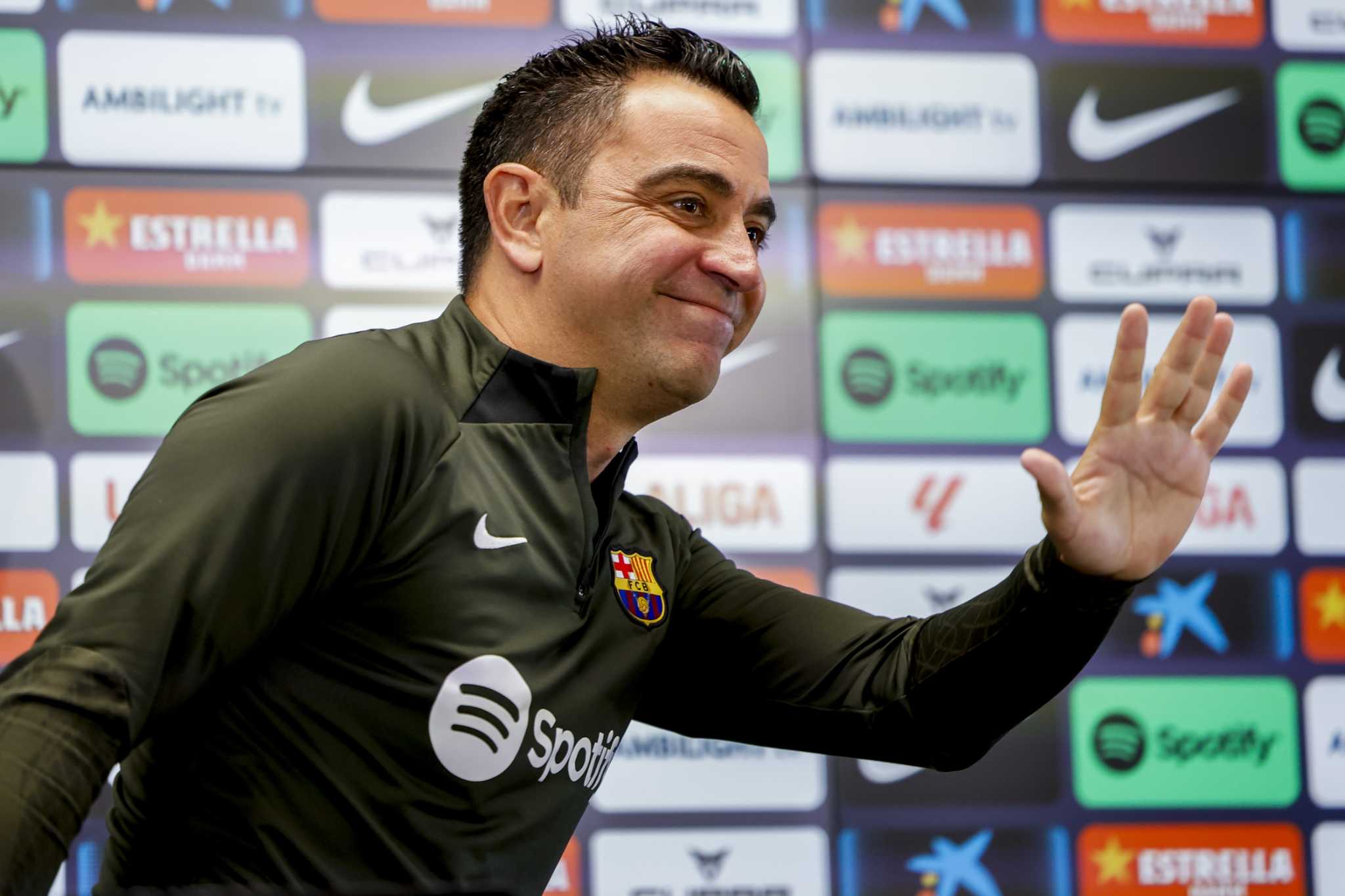 Xavi says Barcelona president will have to explain why he won't continue as coach