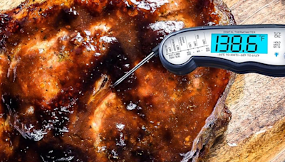 'No more guesswork': This easy-to-read meat thermometer is ready for grilling season, and down to $13