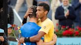 Surrealismo en Madrid: Auger-Aliassime, a la final gracias a tres retiradas