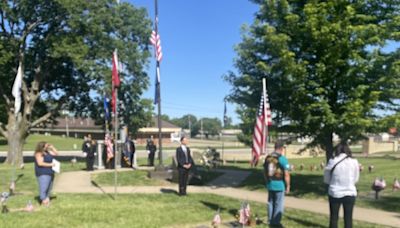 Patriot Guard, American Legion riders stand watch over Memorial Park ceremony