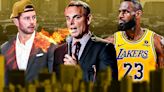 Lakers star LeBron James claps back at Colin Cowherd's ridiculous JJ Redick backwards hat jab