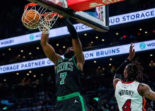 Jaylen Brown exorcised his Heat demons with a redeeming Game 5 performance - The Boston Globe