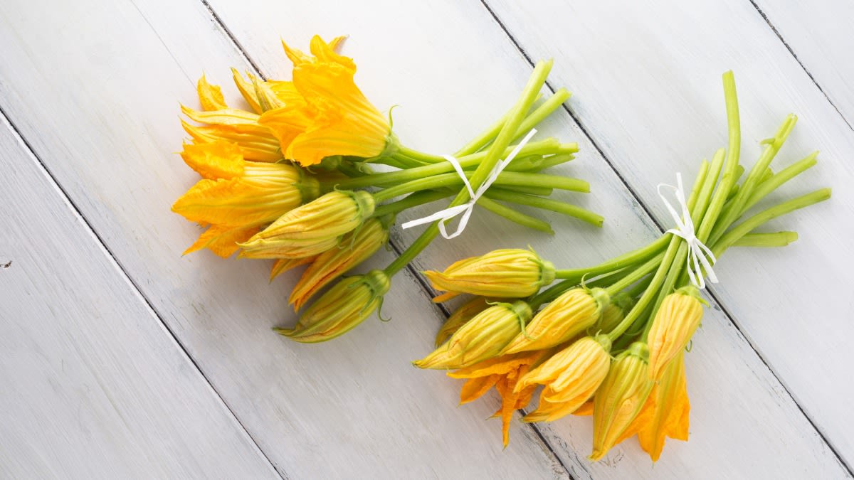 The Easiest Way to Stuff a Stubborn Squash Blossom