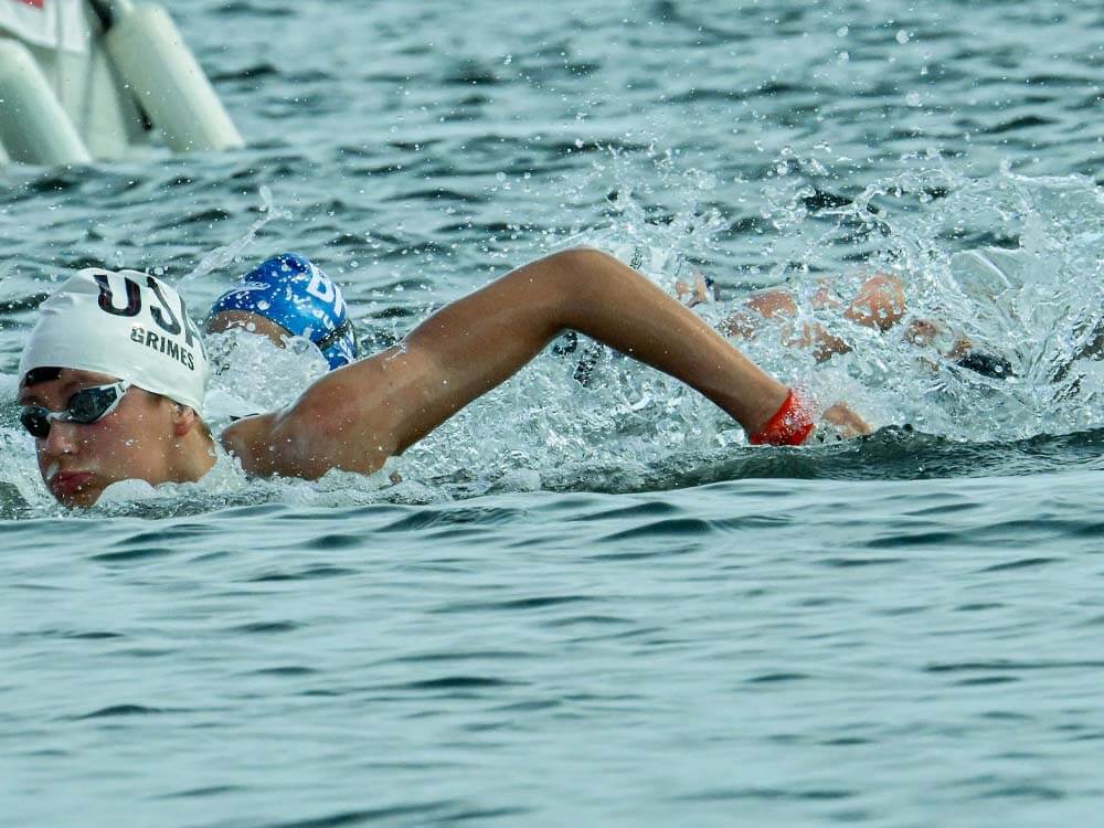 Katie Grimes Wins Third Straight 10K to Start U.S. Open Water Nationals