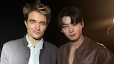 Cha Eun Woo uploads PIC with Robert Pattinson from Paris Fashion Week 2024