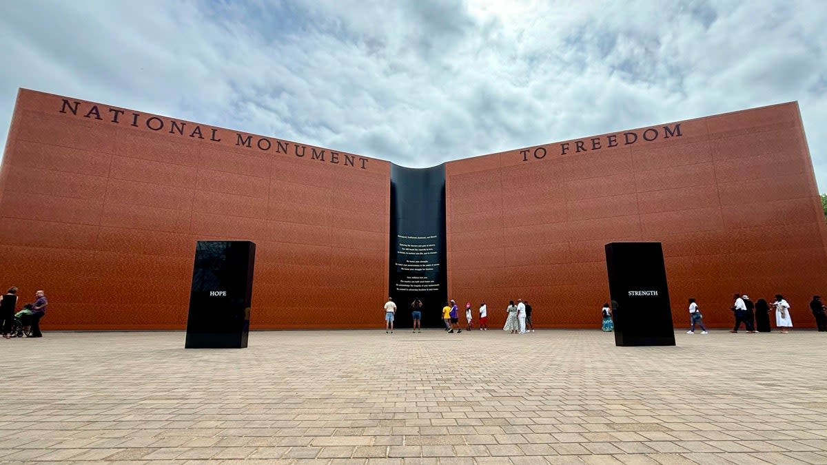 On Juneteenth, Alabama's new National Monument to Freedom dedicated to those who endured slavery