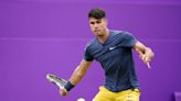 Alcaraz starts grass-court campaign with win over Cerundolo at Queen's Club