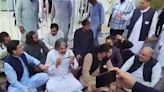 PTI MPs hold 3-hour token hunger strike outside Parliament
