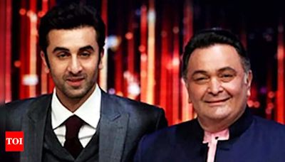 Ranbir Kapoor reveals he never saw his father Rishi Kapoor's eye colour: 'He was a short-tempered man but also a good man' | Hindi Movie News - Times of India