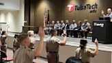Tulsa County Sheriff's Office swears in largest graduating class ever