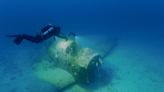 A Marine attack plane crashed off Miami in the 1950s. Divers just found it by accident