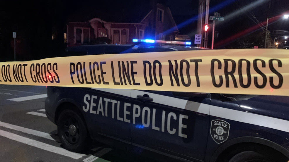 Man seriously injured, vehicle damaged in early morning north Seattle shooting