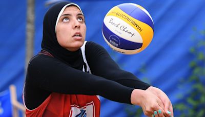 'The hijab is part of me' - beach volleyball star