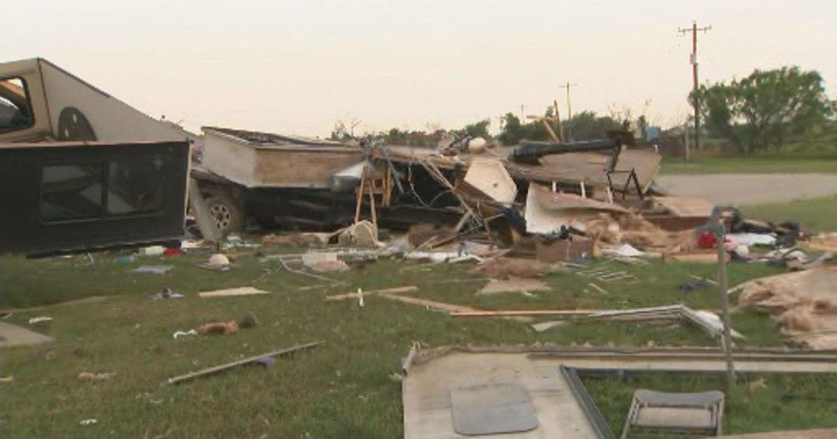 Victims of North Texas tornado share their stories of surviving in an RV park