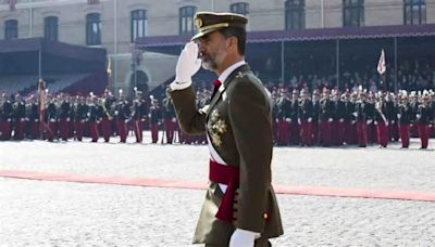 A qué hora es la jura de bandera del rey Felipe VI en Zaragoza