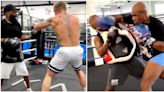 Jake Paul's training footage compared to Mike Tyson's ahead of fight is eye-opening