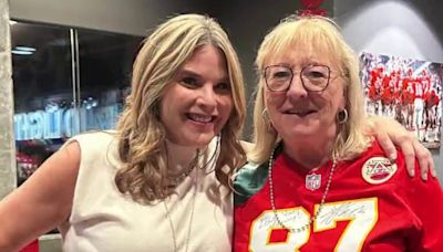 EXCLUSIVE: Jenna Bush Hager left Travis Kelce the sweetest note on set of the Chiefs Hallmark movie